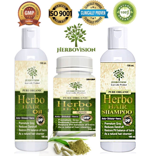 Herbal Hair Regrowth Kit ( Basic )